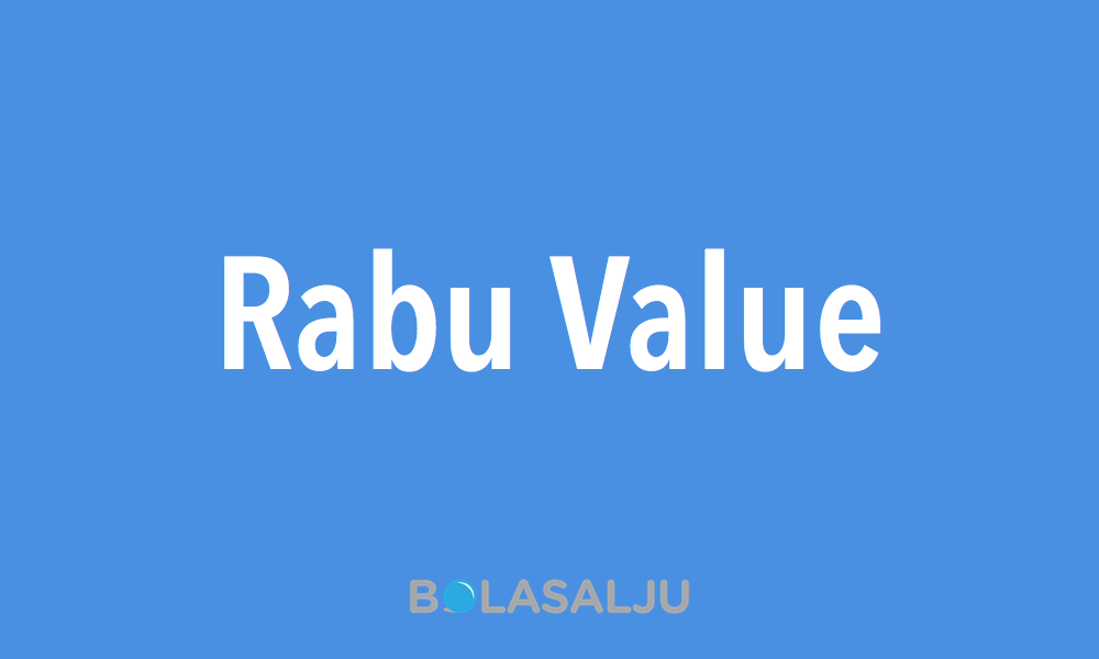 Rabu Value 30 Agustus 2017 — Bolasalju