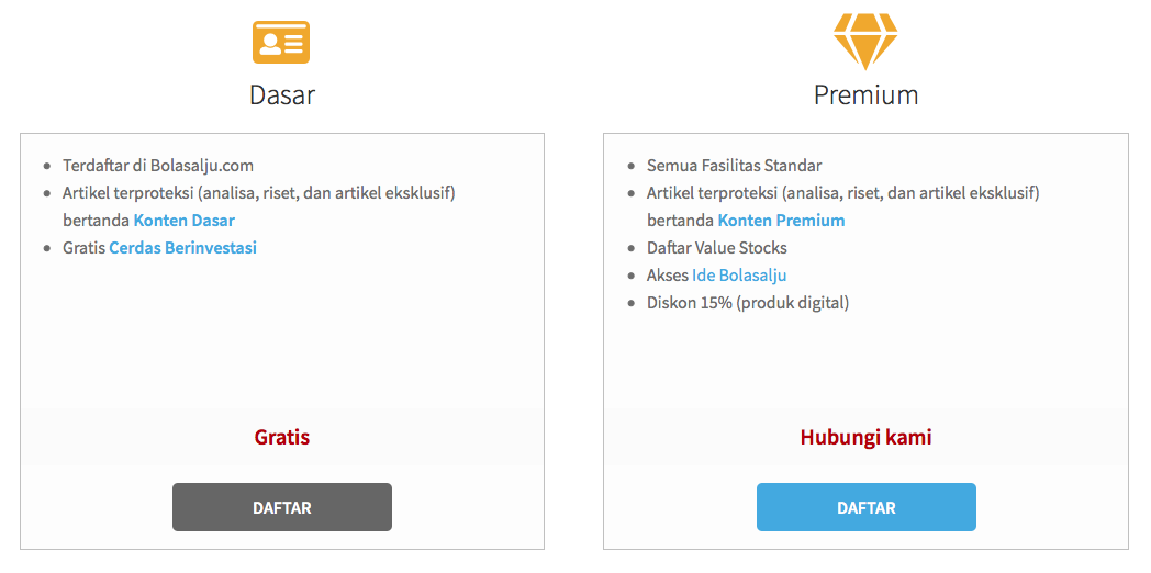 Skema Keanggotaan Bolasalju.com 2018