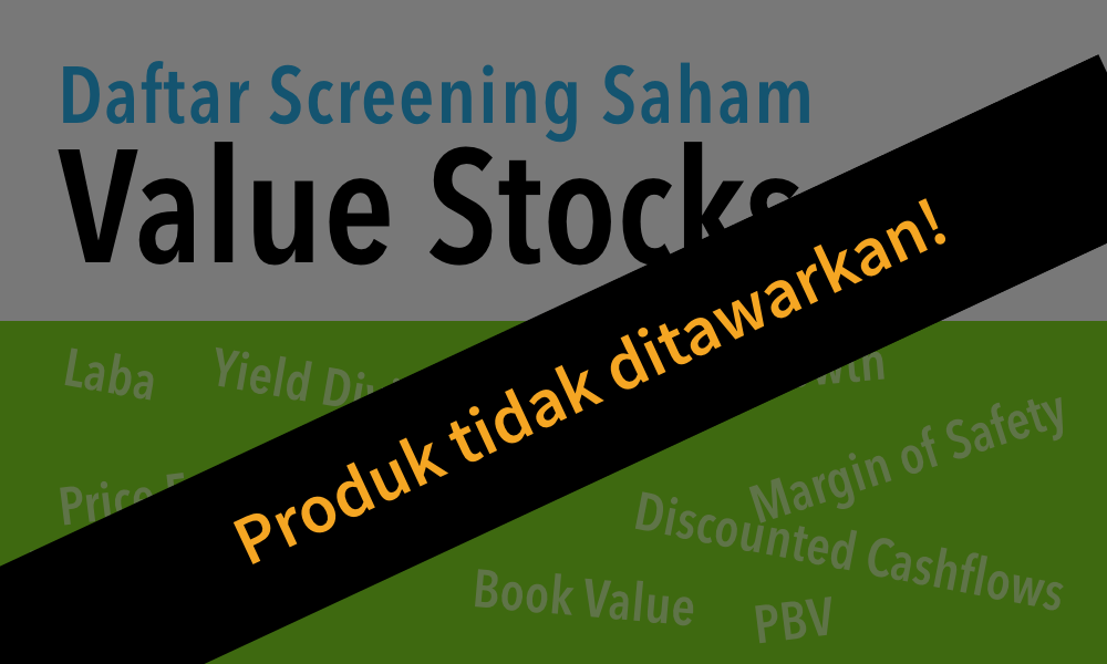 Value Stocks Dihentikan